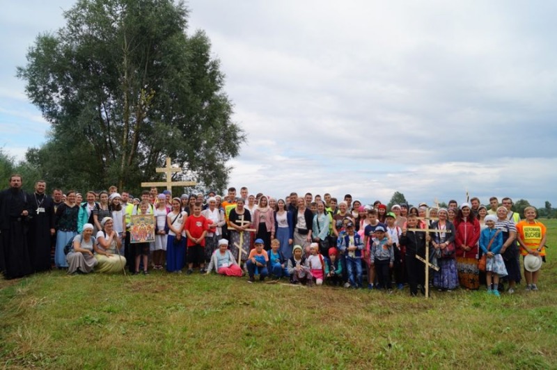 Piesza pielgrzymka z Monasteru św. Onufrego w Jabłecznej na św. Górę Grabarkę