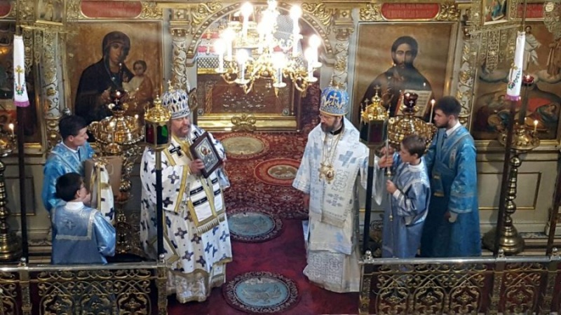 Przedstawiciel Ekumenicznego Patriarchy Konstantynopola arcybiskup Hiob /Getcha/ w Lublinie