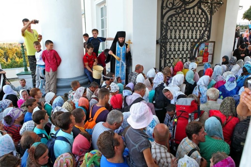 Nasi pielgrzymi dotarli na Świętą Górę w Poczajowie