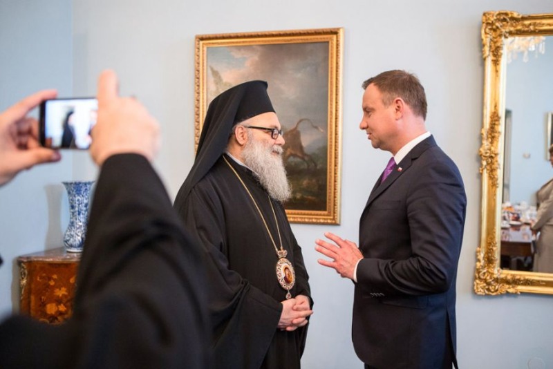 Prezydent RP spotkał się z Patriarchą Antiochii Janem X
