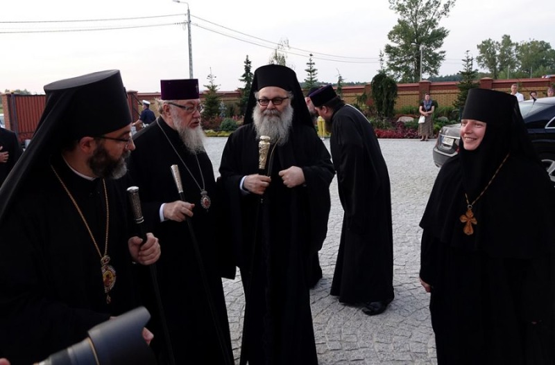 Patriarcha Antiochii Jan X w monasterze w Zwierkach