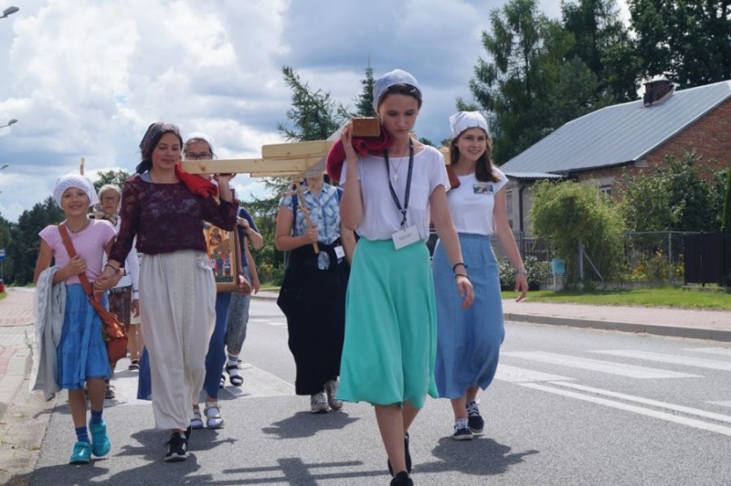 Piesza pielgrzymka z Monasteru św. Onufrego w Jabłecznej na św. Górę Grabarkę