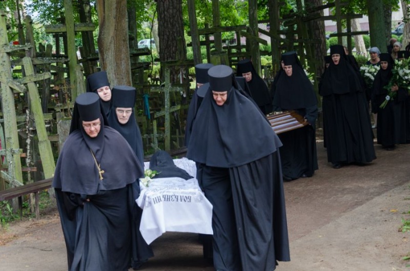 Uroczystości pogrzebowe śp. Mniszki Eufrazji