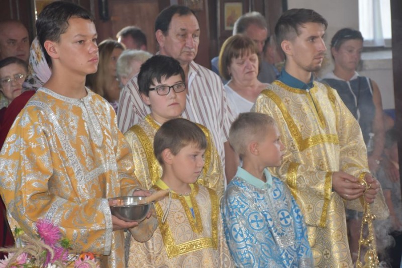 Święto ku czci Zaśnięcia Najświętszej Bogurodzicy w barlineckiej cerkwi