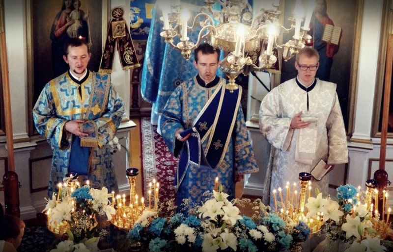 Uroczystości parafialne w Narojkach