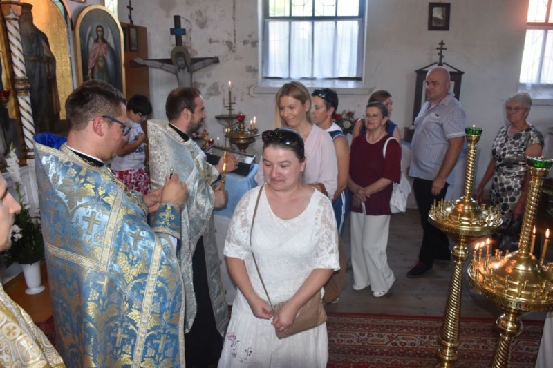 Święto ku czci Zaśnięcia Najświętszej Bogurodzicy w barlineckiej cerkwi