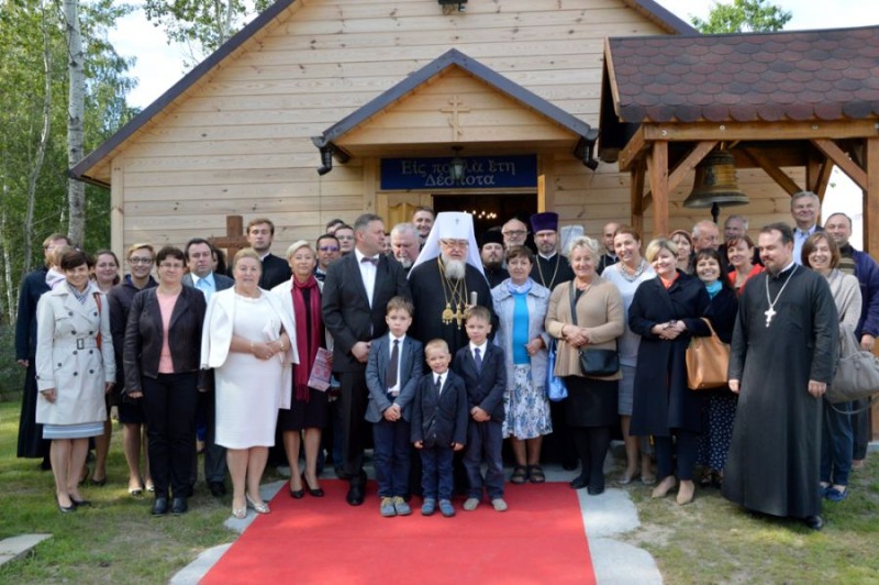 Pierwsze święto parafialne w parafii Mądrości Bożej w Warszawie