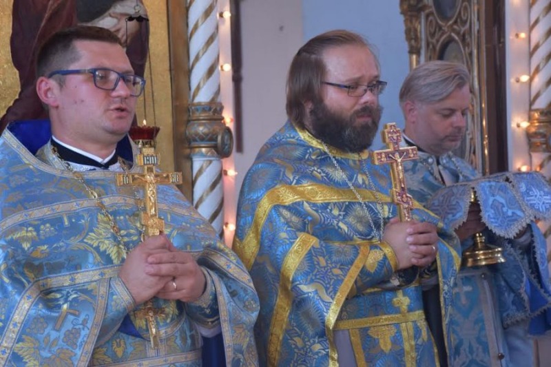Święto ku czci Zaśnięcia Najświętszej Bogurodzicy w barlineckiej cerkwi