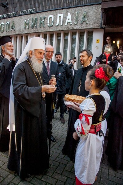 Wizyta patriarchy serbskiego w Anglii