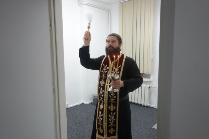 Oświęcenie nowych pomieszczeń Katedry Teologii Prawosławnej Uniwersytetu w Białymstoku