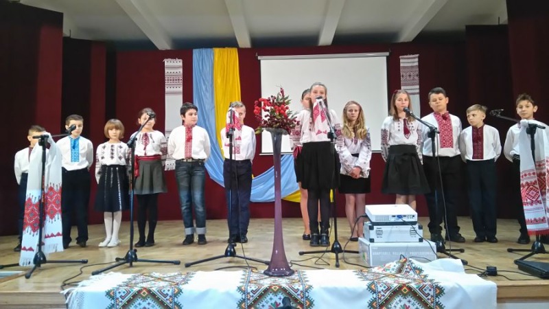 Koncert "Czerwona Kałyna" w Mokrem