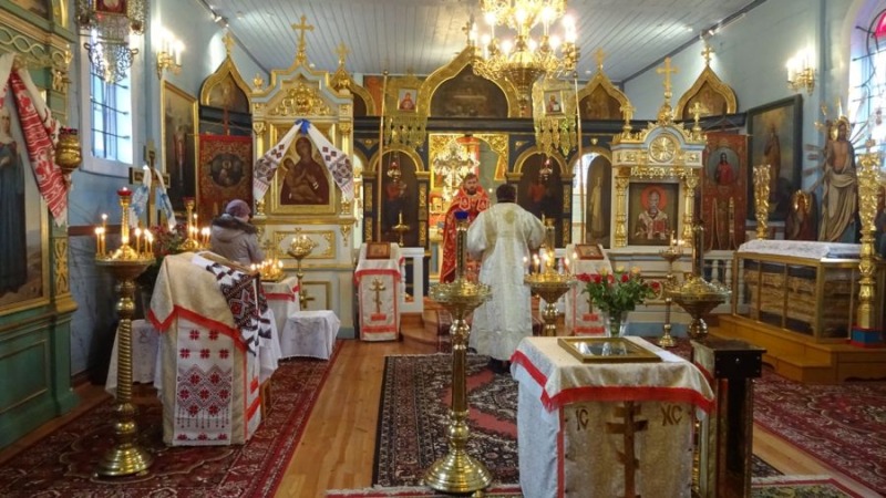 Uroczystości ku czci św. męcz. Paraskiewy w Holi