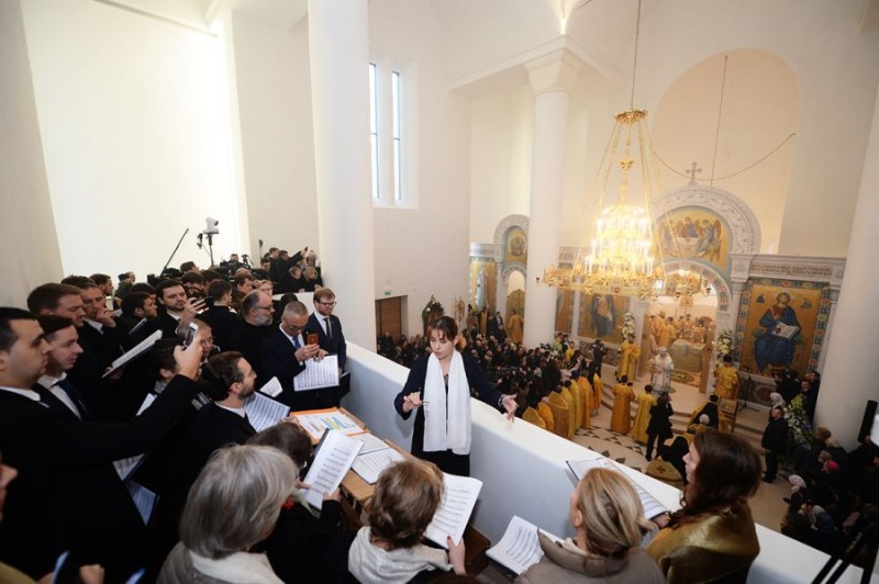Paryż: wyświęcenie cerkwi Świętej Trójcy