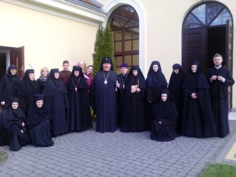 Postrzyżyny małej schimy w turkowickim monasterze