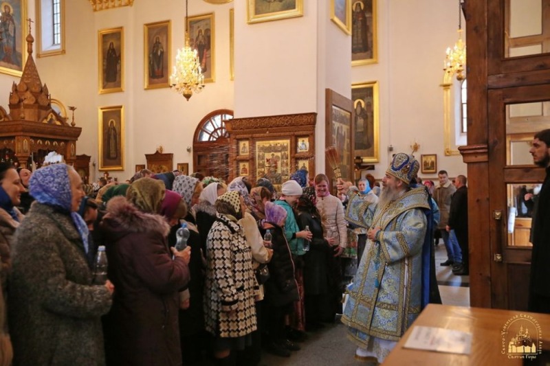 Sobota Akatystu w Świętogórskiej Ławrze