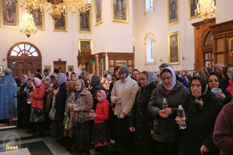 Sobota Akatystu w Świętogórskiej Ławrze