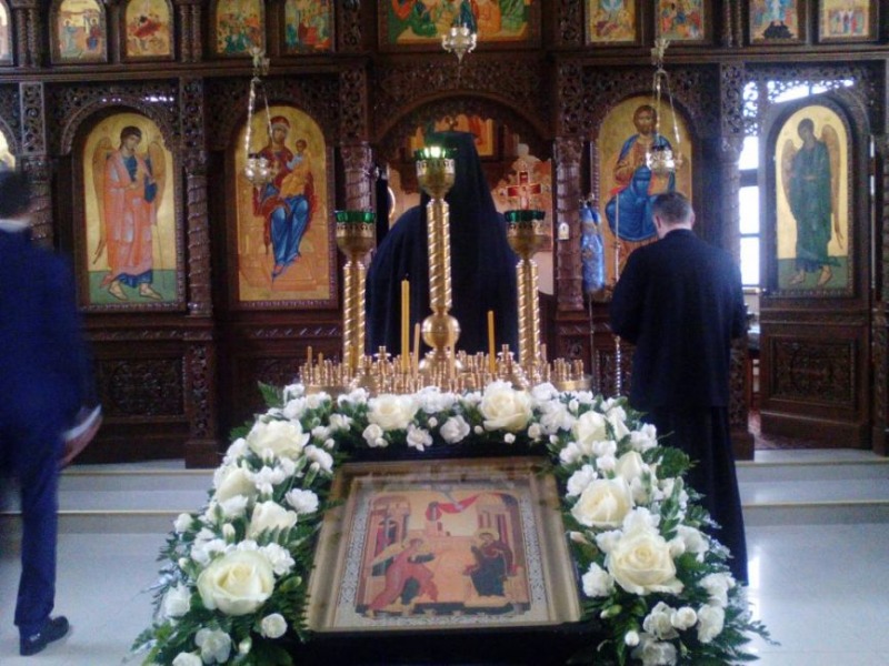 Postrzyżyny małej schimy w turkowickim monasterze