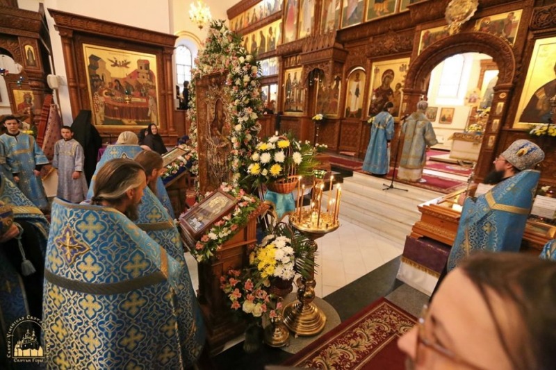 Sobota Akatystu w Świętogórskiej Ławrze