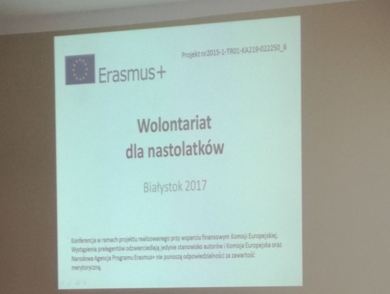 Konferencja o wolontariacie w szkole Cyryla i Metodego