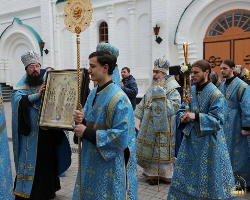 Sobota Akatystu w Świętogórskiej Ławrze