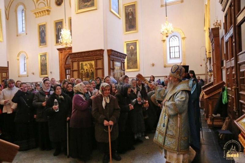 Sobota Akatystu w Świętogórskiej Ławrze