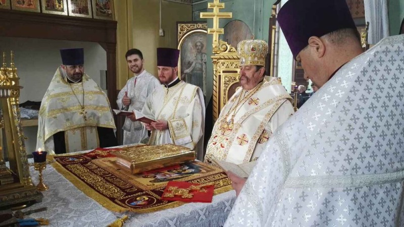 Paschalna wieczernia w Kobylanach