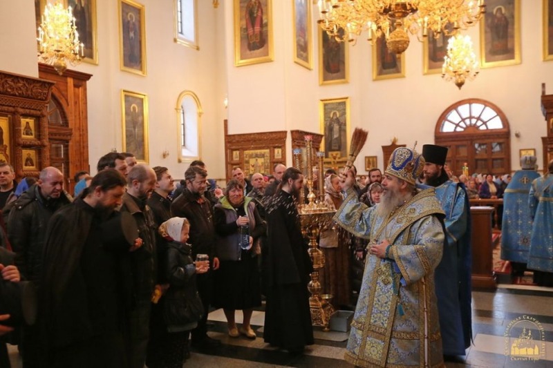 Sobota Akatystu w Świętogórskiej Ławrze