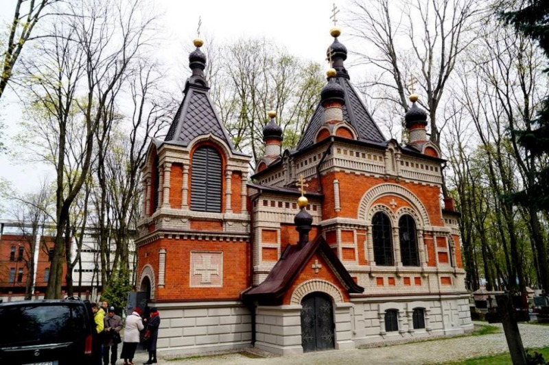 Lublin: odnowiona cerkiew cmentarna pw. św. Niewiast Niosących Wonności do Grobu Chrystusa