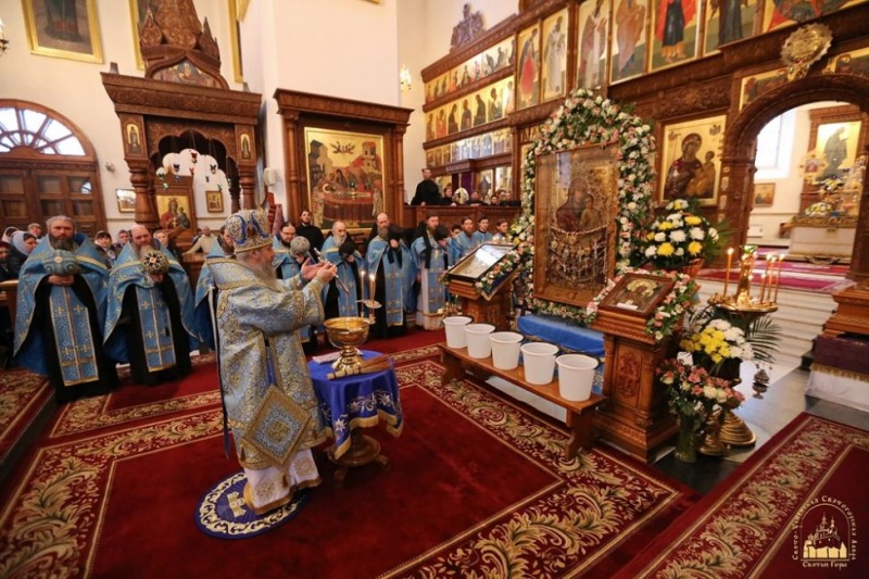 Sobota Akatystu w Świętogórskiej Ławrze