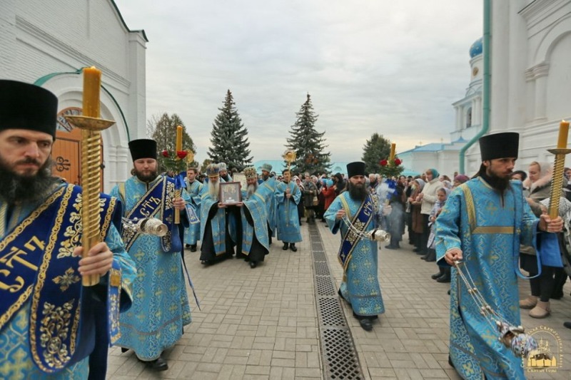 Sobota Akatystu w Świętogórskiej Ławrze
