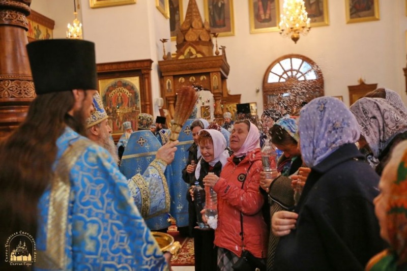 Sobota Akatystu w Świętogórskiej Ławrze