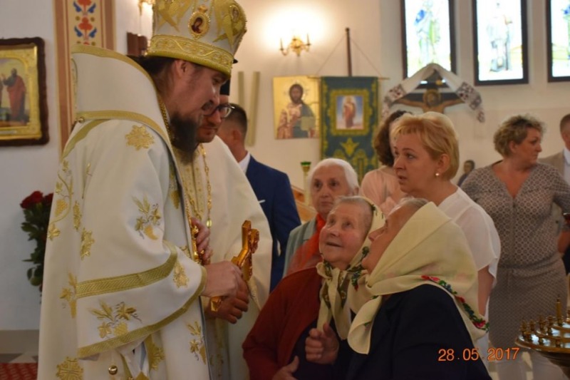 Wizyta duszpasterska  Abp. Jerzego w Stargardzkiej Cerkwi 