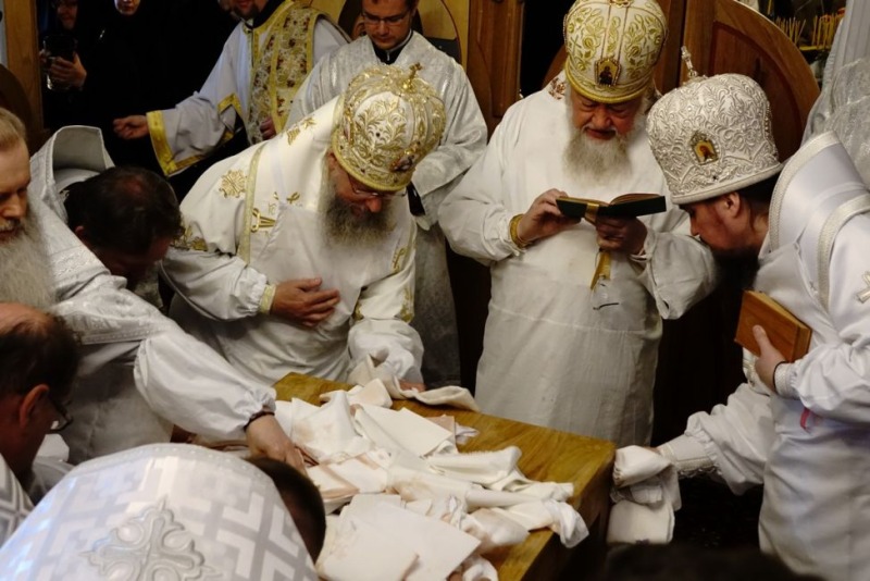  Poświęcenie cerkwi na Świętej Górze Grabarce