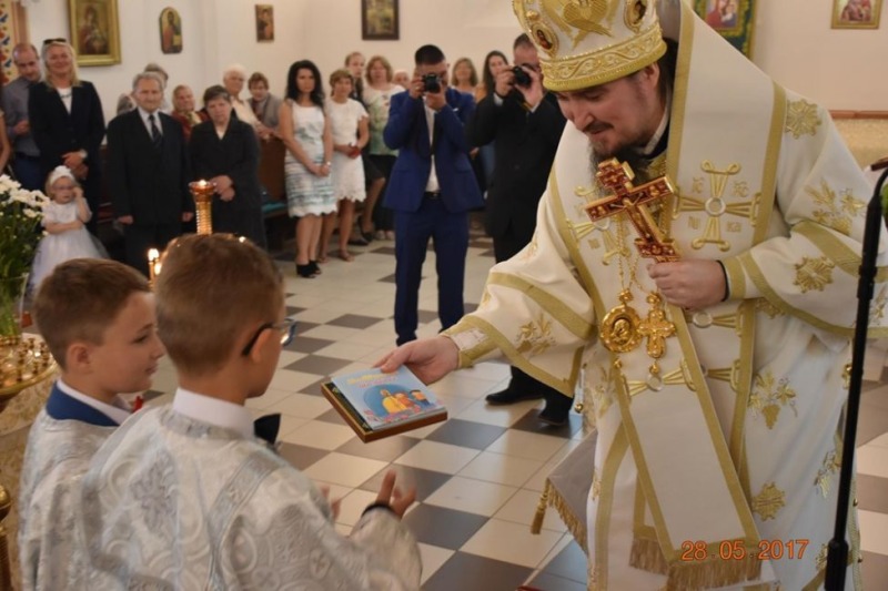 Wizyta duszpasterska  Abp. Jerzego w Stargardzkiej Cerkwi 