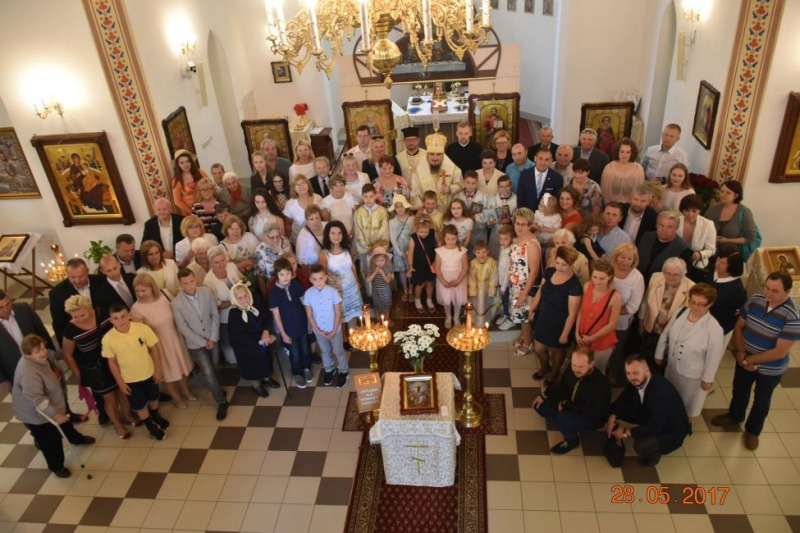 Wizyta duszpasterska  Abp. Jerzego w Stargardzkiej Cerkwi 