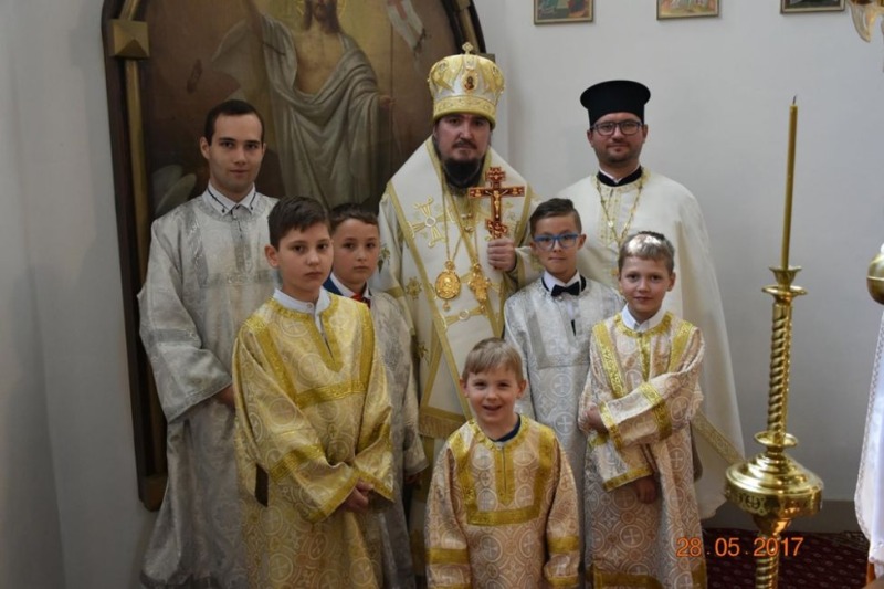Wizyta duszpasterska  Abp. Jerzego w Stargardzkiej Cerkwi 
