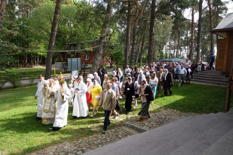 Poświęcenie cerkwi na Świętej Górze Grabarce