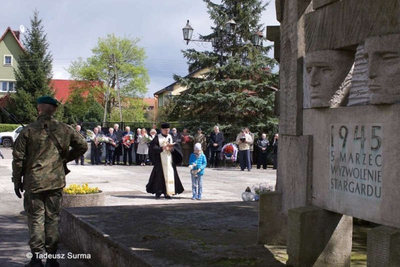 Uroczystości ku czci serbskich żołnierzy. 