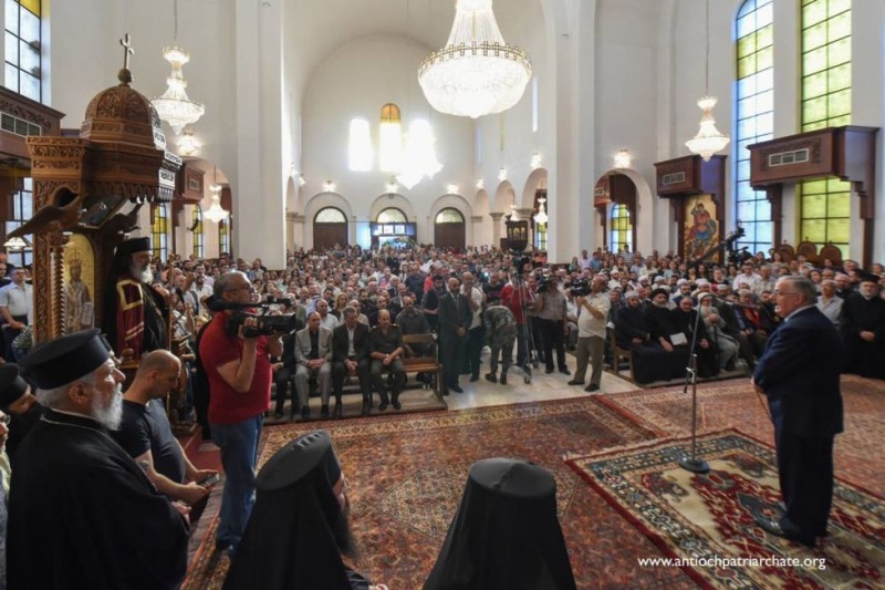 Syria: intronizacja nowego metropolity Hamy