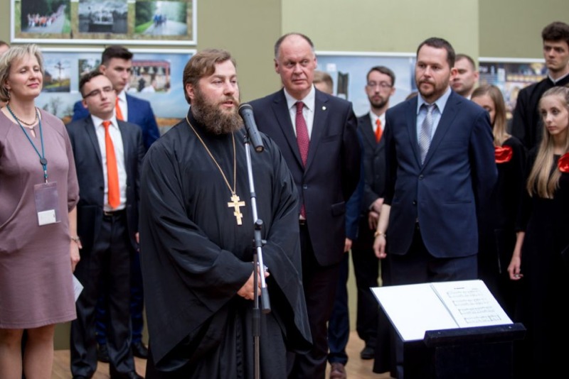 Otwarcie wystawy "Kolory prawosławia. Polska" w Petersburgu