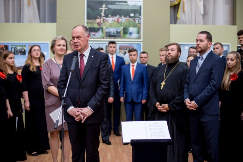 Otwarcie wystawy "Kolory prawosławia. Polska" w Petersburgu