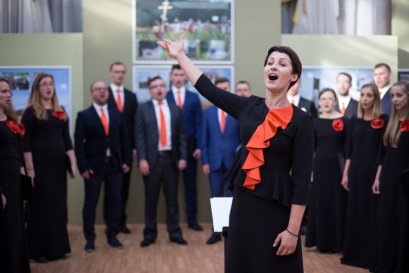 Otwarcie wystawy "Kolory prawosławia. Polska" w Petersburgu