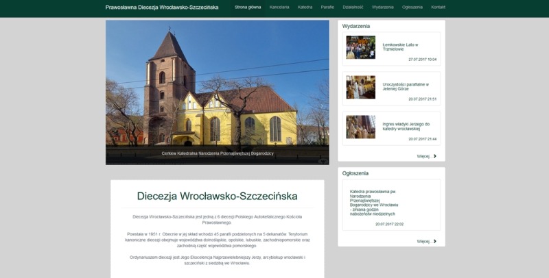 Nowa strona Diecezji Wrocławsko-Szczecińskiej
