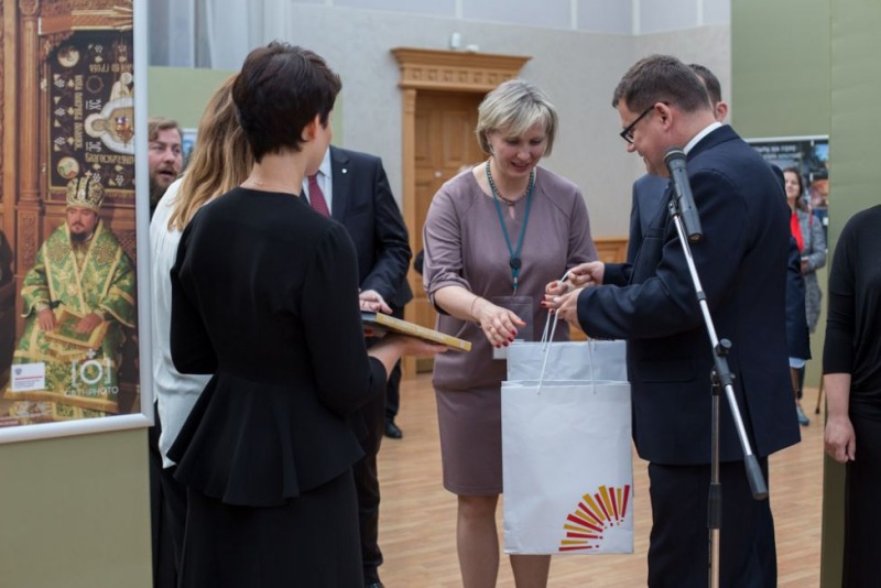 Otwarcie wystawy "Kolory prawosławia. Polska" w Petersburgu