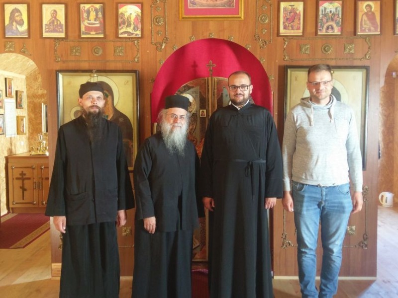 Wizyta mnichów ze Świętej Góry Athos w Polsce
