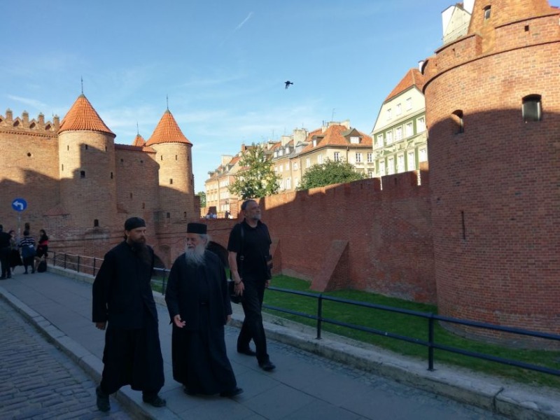 Wizyta mnichów ze Świętej Góry Athos w Polsce