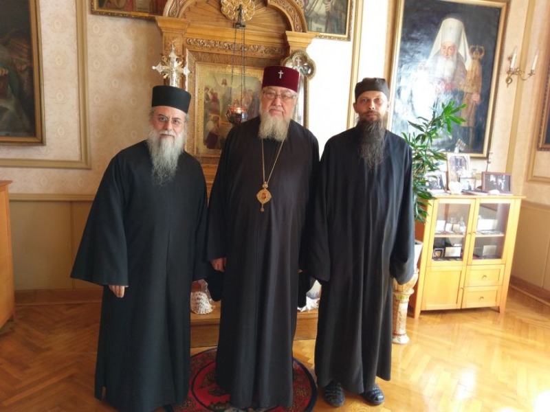 Wizyta mnichów ze Świętej Góry Athos w Polsce