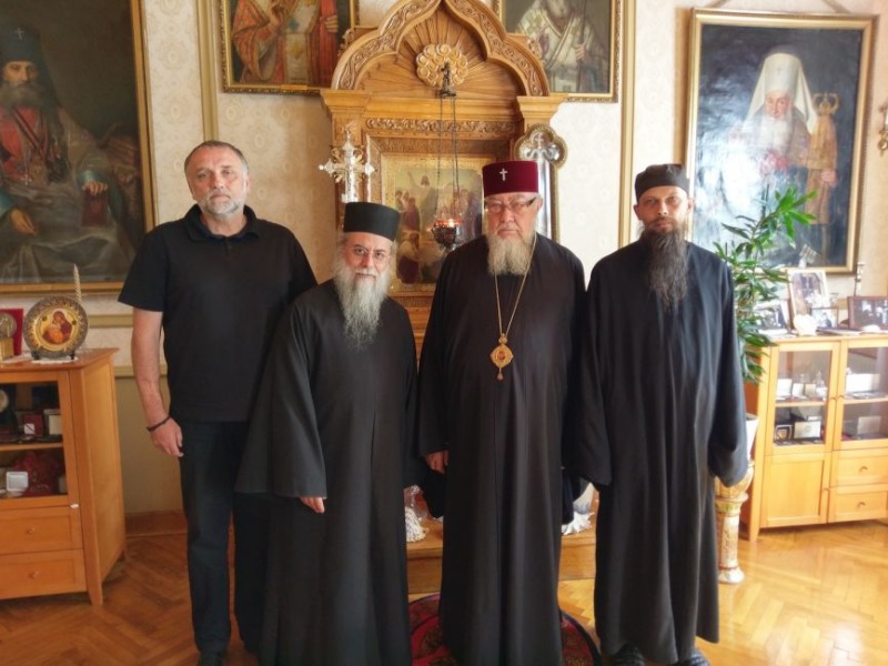 Wizyta mnichów ze Świętej Góry Athos w Polsce