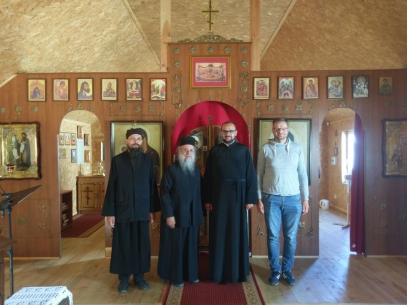 Wizyta mnichów ze Świętej Góry Athos w Polsce