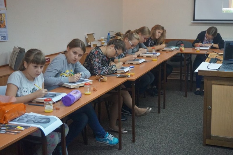 Warsztaty ikonograficzne w Hajnówce